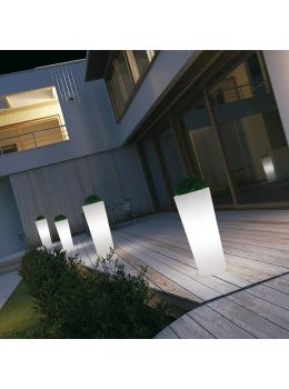 Vaso con luci led Rise Outdoor Teraplast