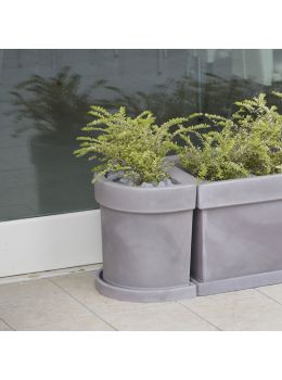 Vaso a parete in resina Themis