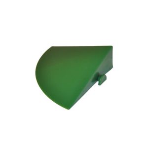 Angolare Piastrella verde