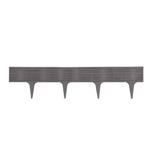 Bordura per Giardino Plastica Grigio Verdemax