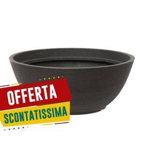 Vaso Sahara | Teraplast - 80 grigio cenere