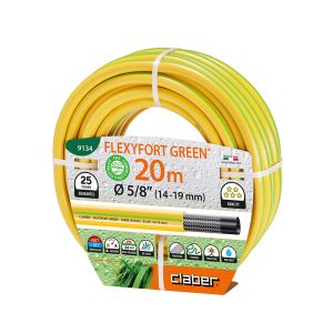 Tubo Gomma Acqua Flexyfort Green Claber 9134