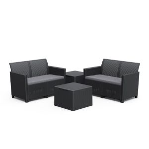 Salottino da giardino Claire Keter