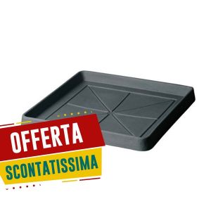 Sottovaso Quadro 41x41 Antracite | Teraplast