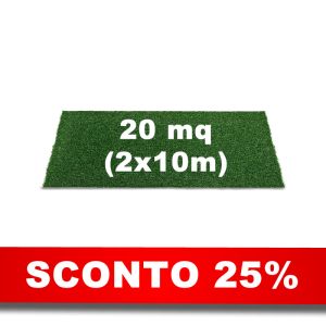 OFFERTA SPECIALE - 20 mq erba sintetica SMART