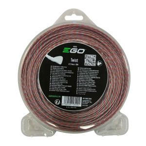 Filo per decespugliatore silenziato arancio-verde 2,4mm