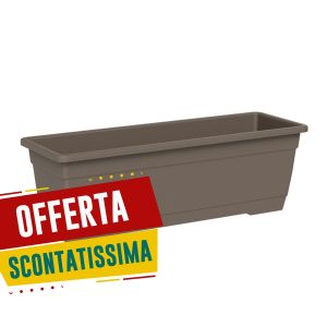 Vaso Birka | Teraplast - 60 sabbia