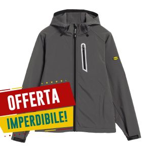 Giacca Diadora Softshell Sail Grigio