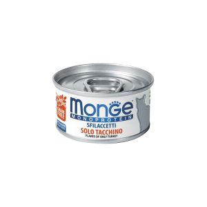 Sfilaccetti di Tacchino | Monge Monoprotein Gatto | 80 g