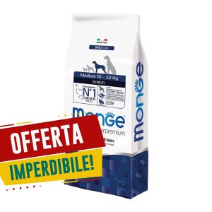 Crocchette Cane Medium Pollo | Monge Natural Superpremium | 12 kg