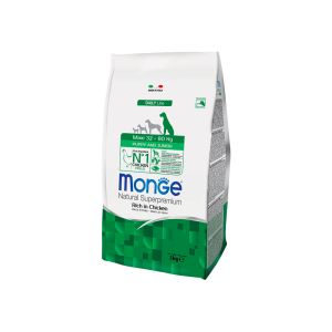 Crocchette Cane Puppy Maxi Pollo | Monge Natural Superpremium | 3 Kg