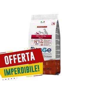 Crocchette Cane Mini Adult Agnello Riso Patate | Monge Natural Superpremium | 2,5 kg
