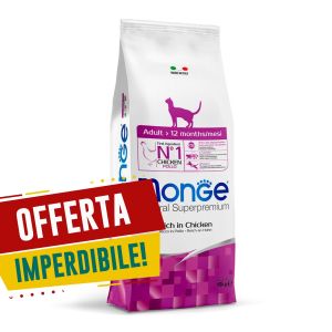 Crocchette Gatto al Pollo | Monge Monoprotein | 1,5 kg