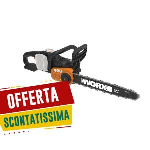 Motosega a Batteria Worx 40V WG384E (NO BATT)