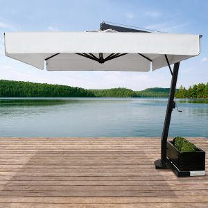 Ombrellone da Giardino Saturno Antracite