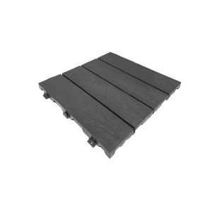 EcoWood Piastrella 38x38 - Antracit