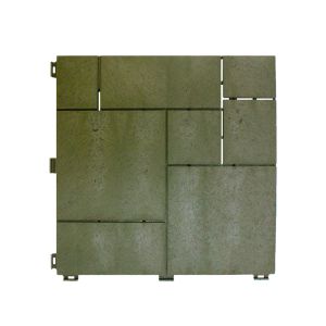 EcoRubber Piastrella Gomma 45x45 - Salvia