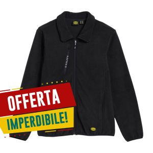 Pantalone bianco da lavoro Diadora Sweat Pile Nero