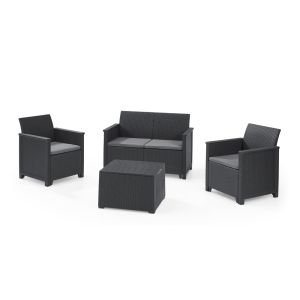 Salottino da giardino Emma Lounge Set Keter