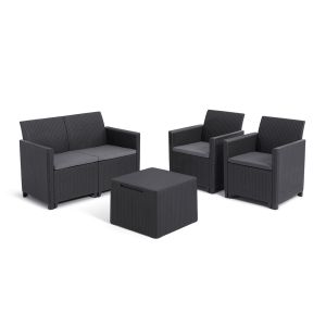 Salottino da Giardino Claire Lounge Set Keter