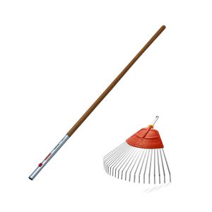 Scopa in Metallo da Giardino per Foglie ed Erba - WOLF-Garten UF-M