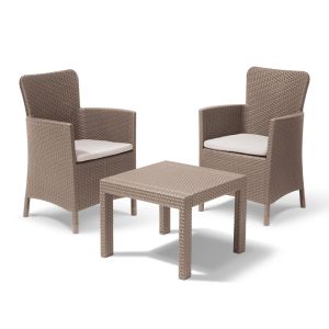 Set Tavolino + 2 Poltrone Salvador | Keter