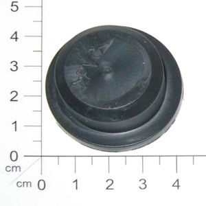 Tappo nero PVC Ricambio Rullo Prato GR 57 | Einhell