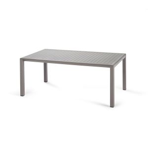 Tavolino da esterno Aria 100 di Nardi - tortora