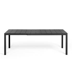 Tavolo da giardino in alluminio di design Rio 140/210 Nardi