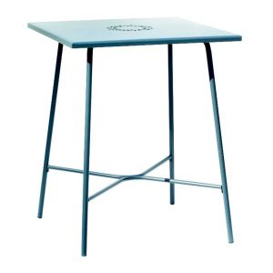 Tavolo Alto in Ferro Rotonda 80 H105