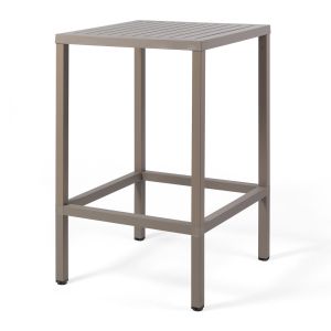 Tavolo bar alto quadrato da giardino Cube Alto 70x70 Nardi
