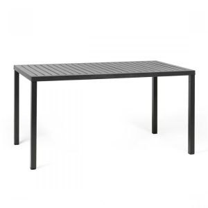 Tavolo resina alluminio giardino Cube 140x80 Nardi