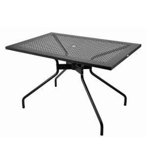 Tavolo rettangolare in metallo Estate 120