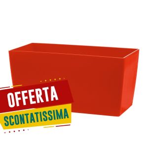 Vaso Coimbra | Teraplast - 25 corallo