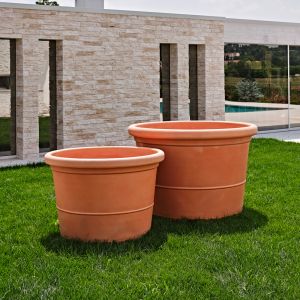 Vaso grande da esterno Eos Teraplast
