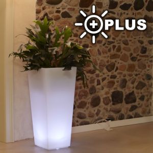 Vaso luminoso alto Eros +PLUS