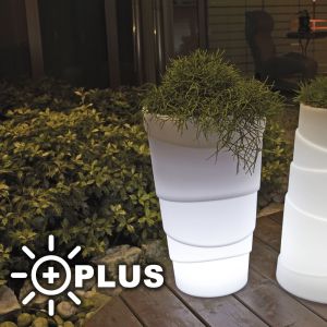 Vaso luminoso di design Zig Light +PLUS