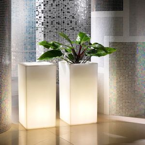 Vasi Luminosi Esterno Hi-Cube Teraplast