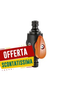Raccordo con rubinetto | Claber 8611