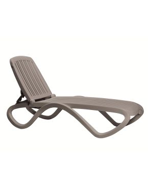 Lettino prendisole Tropico Nardi - Tortora