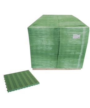 Piastrella in plastica per pavimento componibile esterno 