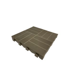 Mixtile Piastrella 40x40 - Marrone