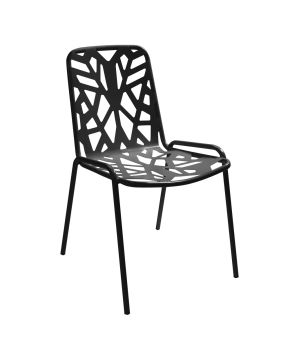 Sedia per esterno in metallo Fancy Leaf 1