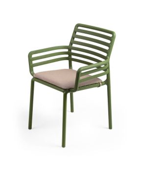 sedia resina con braccioli Doga Armchair C Nardi