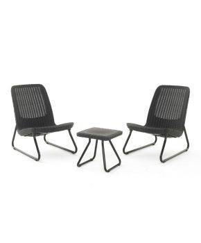 Set Tavolino + 2 Poltrone Rio Patio | Keter