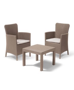 Set Tavolino + 2 Poltrone Salvador | Keter