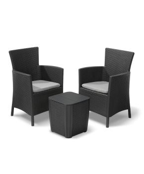 Set Tavolino + 2 Poltrone Iowa | Keter