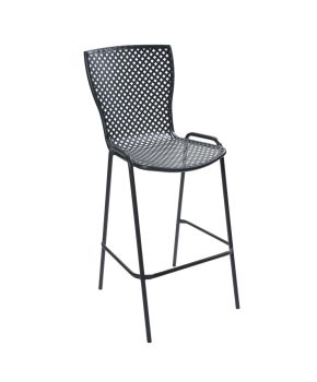 Sgabello in metallo Sonia 75