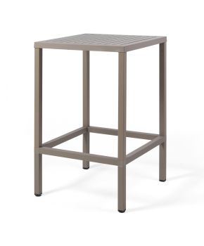 Tavolo bar alto quadrato da giardino Cube Alto 70x70 Nardi