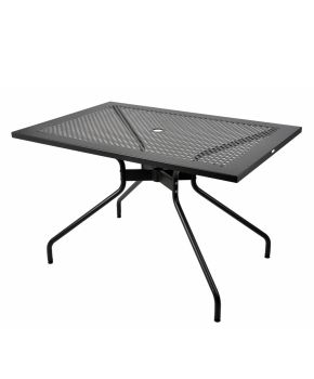 Tavolo rettangolare in metallo Estate 120